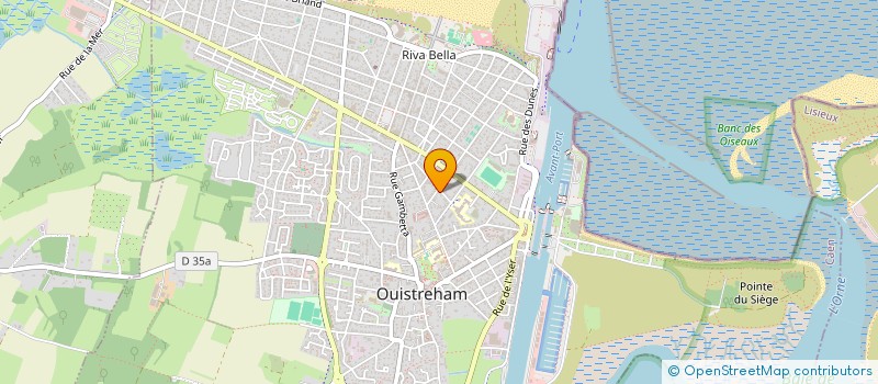 localisation de l'entreprise DELVO  OUISTREHAM