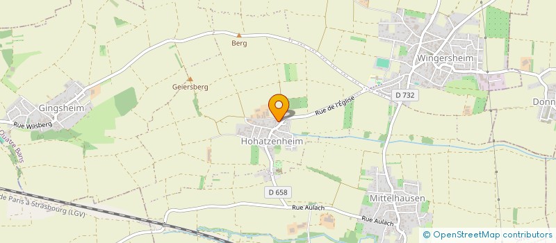 localisation de l'entreprise DELVP  WINGERSHEIM LES QUATRE BANS