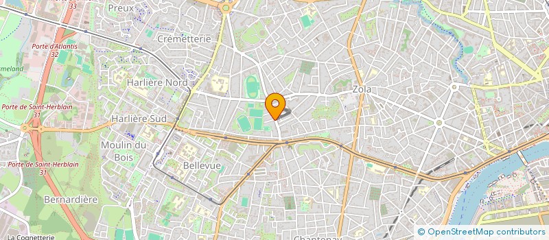 localisation de l'entreprise DELWIL  NANTES