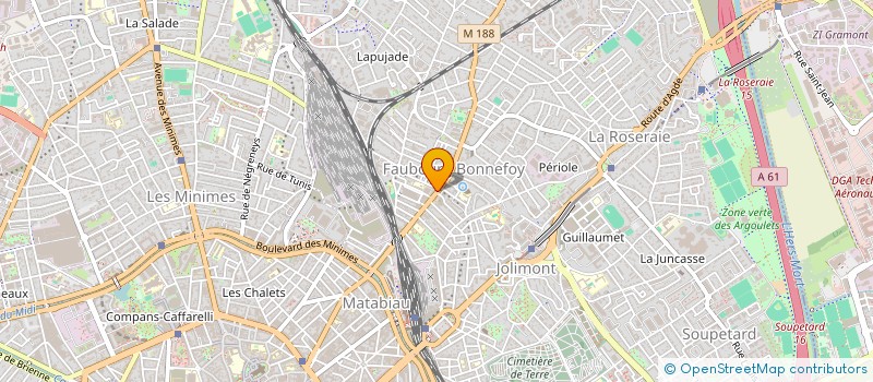 localisation de l'entreprise DELXIA à TOULOUSE