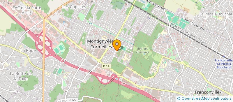 localisation de l'entreprise DELY'S PIZZA  MONTIGNY-LES-CORMEILLES