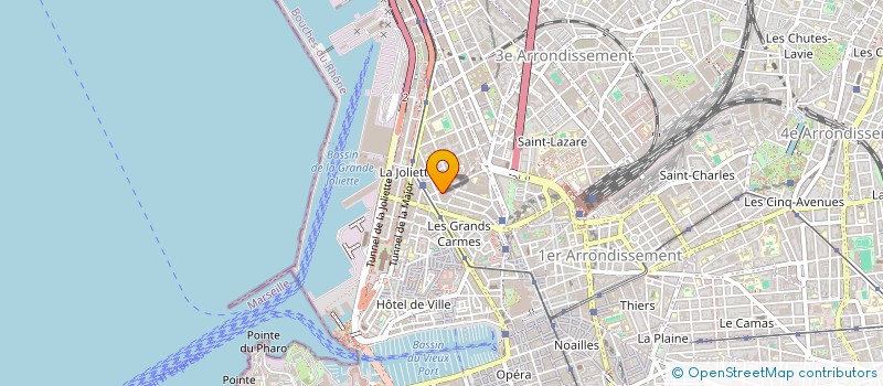 localisation de l'entreprise DELYASS à MARSEILLE