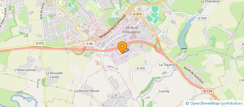 localisation de l'entreprise DELYDIS  SAINT-LO