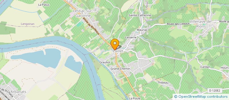 localisation de l'entreprise DELYO PATRIMOINE  PAILLET