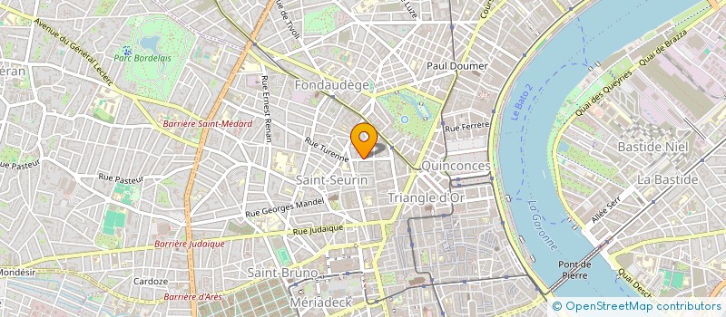 localisation de l'entreprise DELYON  BORDEAUX