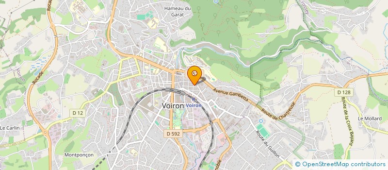 localisation de l'entreprise DELYPSE à VOIRON