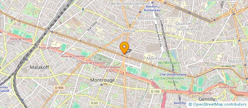 localisation de l'entreprise DELYS  PARIS