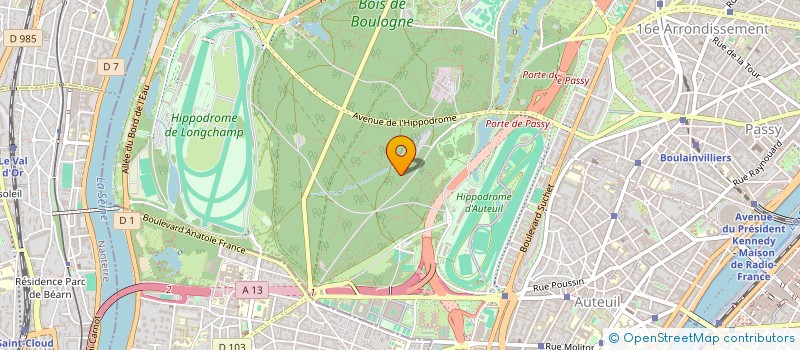 localisation de l'entreprise DELYSE OCEAN à PARIS