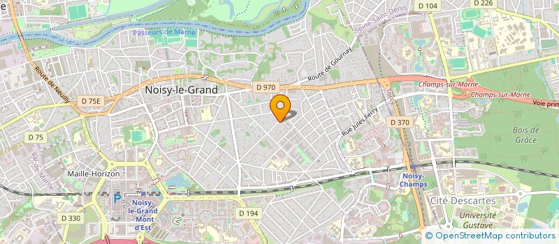 localisation de l'entreprise DELYTH NETWORKS à NOISY LE GRAND
