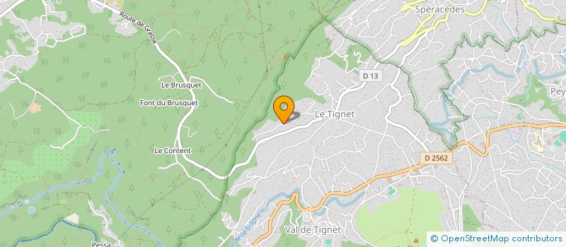 localisation de l'entreprise DEM à PEYMEINADE
