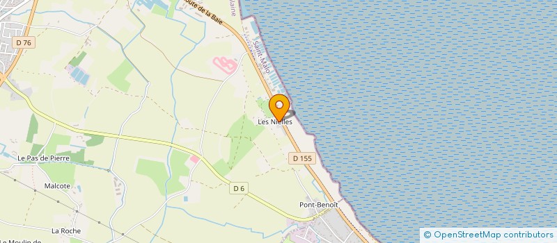 localisation de l'entreprise DEM.  SAINT-MELOIR-DES-ONDES