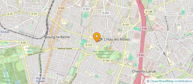 localisation de l'entreprise DEM à L'HAY-LES-ROSES