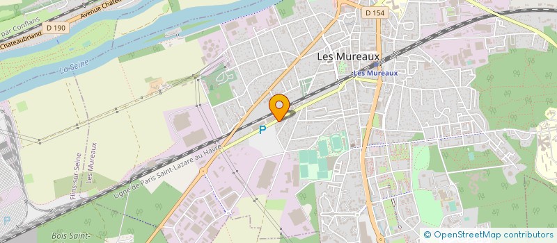 localisation de l'entreprise DEM à LES MUREAUX
