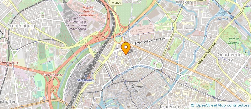 localisation de l'entreprise DEM'67 à STRASBOURG