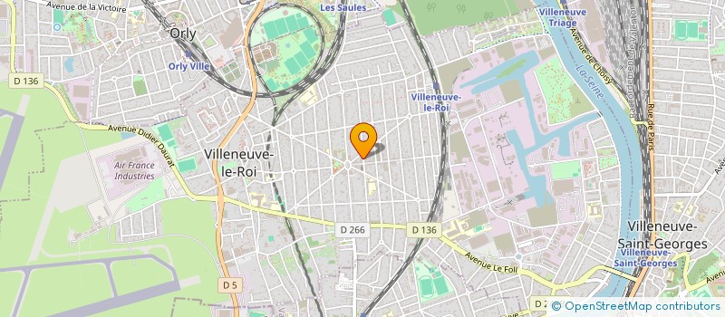 localisation de l'entreprise DEM à VILLENEUVE-LE-ROI
