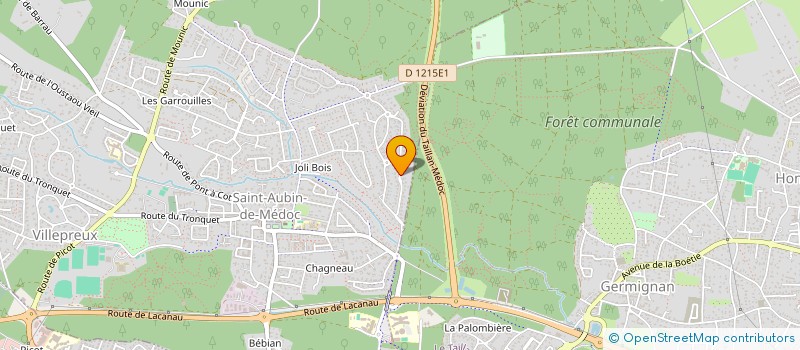 localisation de l'entreprise DEM  SAINT-AUBIN-DE-MEDOC