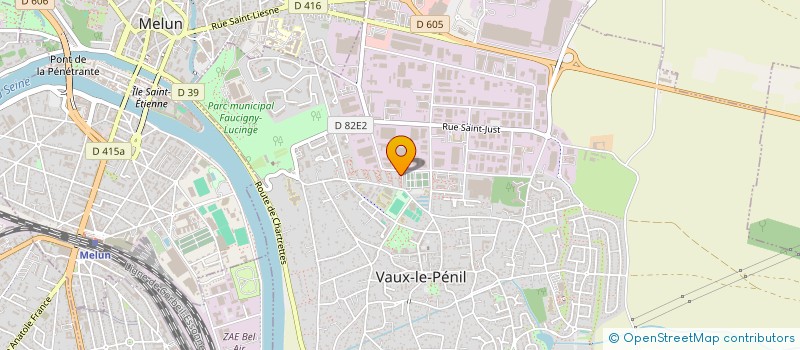 localisation de l'entreprise DEM à VAUX-LE-PENIL
