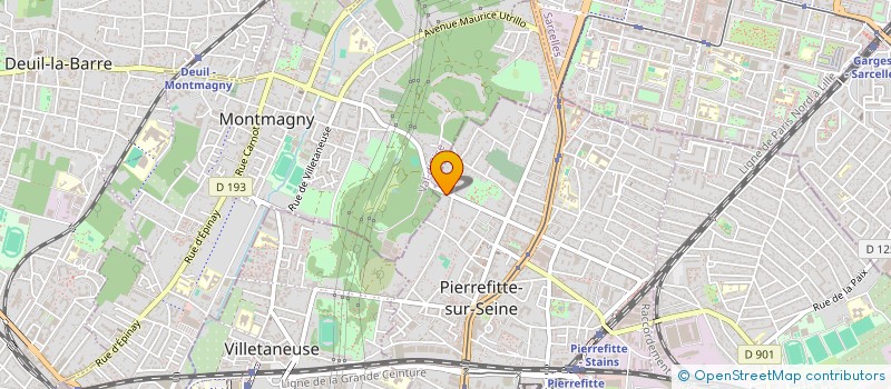 localisation de l'entreprise DEM ALBATROS 95  PIERREFITTE-SUR-SEINE