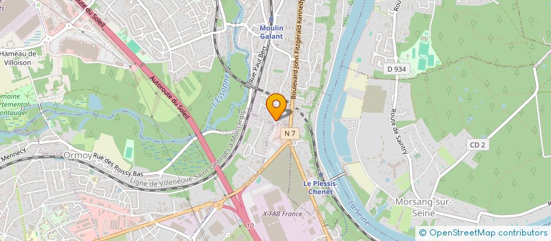 localisation de l'entreprise DEM ATTITUDE à CORBEIL-ESSONNES