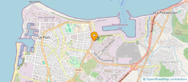 localisation de l'entreprise DEM AUSTRAL SARL  LE PORT