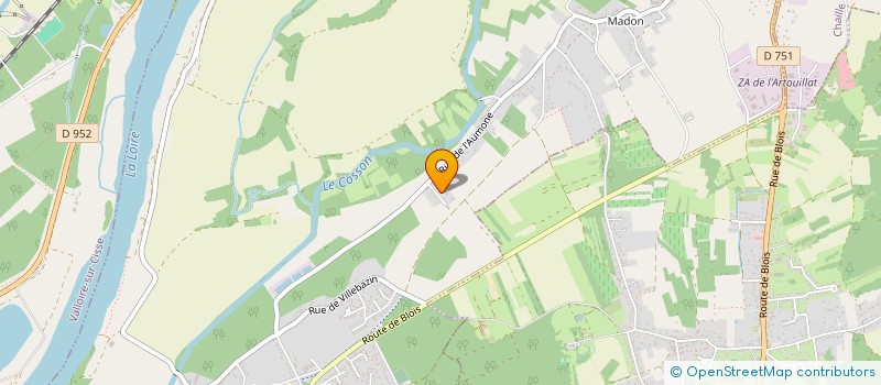 localisation de l'entreprise DEM & BOIS à LE CONTROIS-EN-SOLOGNE