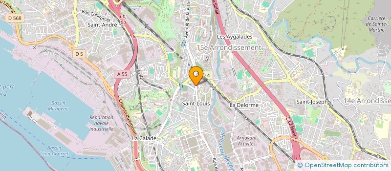 localisation de l'entreprise DEM CAFE  MARSEILLE