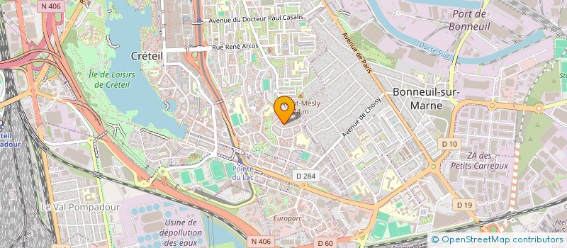 localisation de l'entreprise DEM CONFORT à CRETEIL