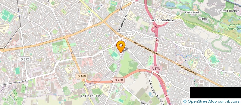 localisation de l'entreprise DEM CONSTRUCTION  ANGERS