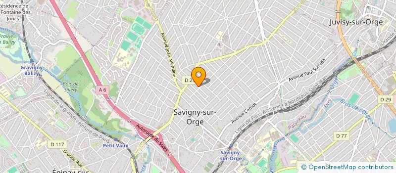 localisation de l'entreprise DEM CONSTRUCTION à SAVIGNY-SUR-ORGE
