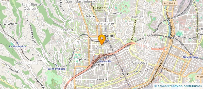 localisation de l'entreprise DEM ELECTROMENAGER à NICE