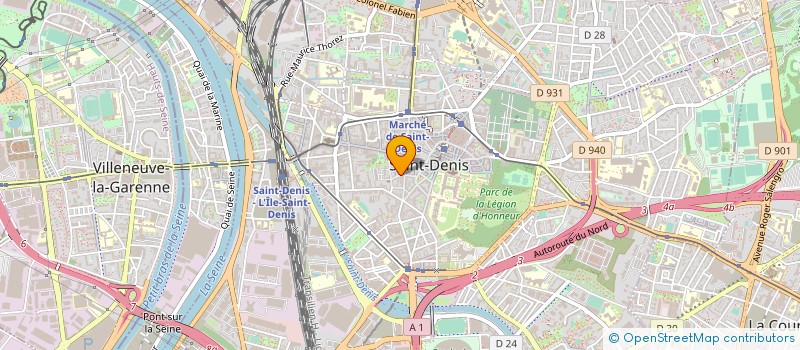 localisation de l'entreprise DEM ENTREPRISE à SAINT-DENIS