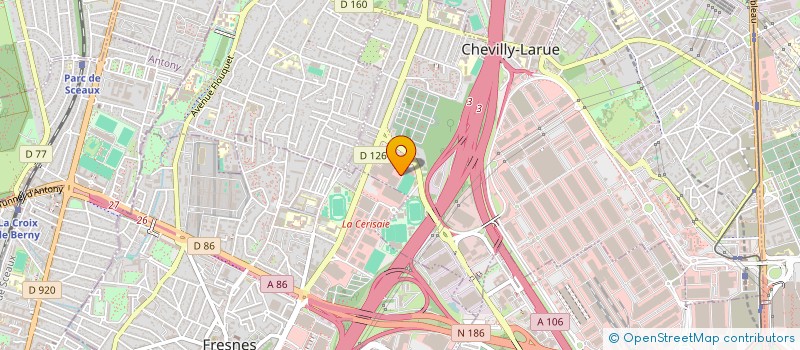 localisation de l'entreprise DEM ET NAGEMENT  CHEVILLY-LARUE