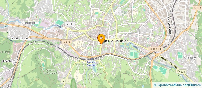 localisation de l'entreprise DEM EXPERTISE à LONS-LE-SAUNIER