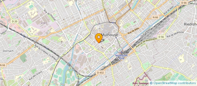 localisation de l'entreprise DEM'EXTRA à MULHOUSE