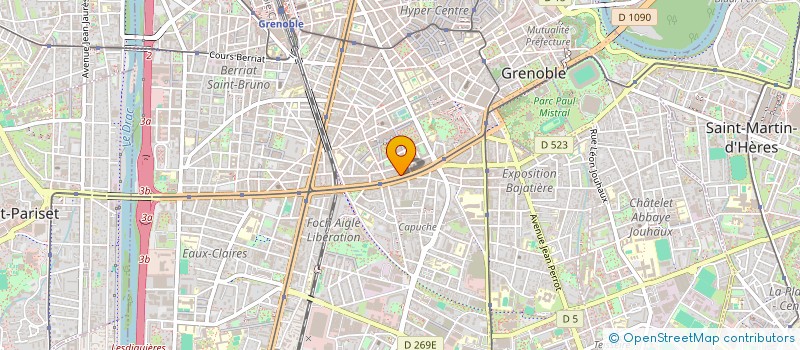 localisation de l'entreprise DEM' FACILE à GRENOBLE