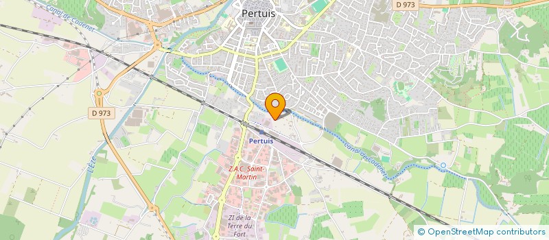 localisation de l'entreprise DEM IN FRANCE  PERTUIS