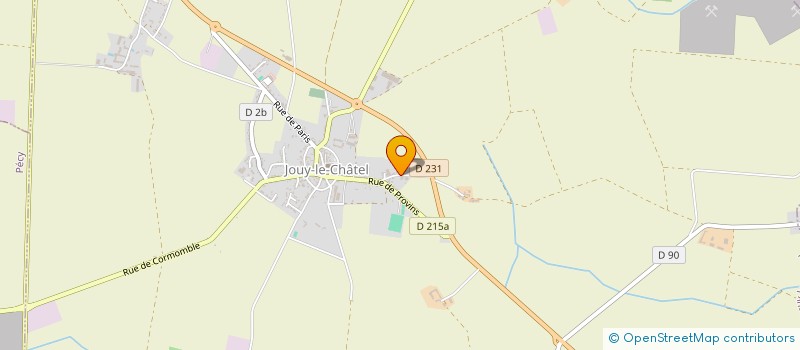 localisation de l'entreprise DEM LANTENOIS à JOUY-LE-CHATEL