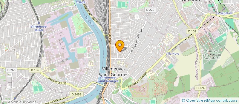 localisation de l'entreprise DEM MOZAIK  VILLENEUVE-SAINT-GEORGES