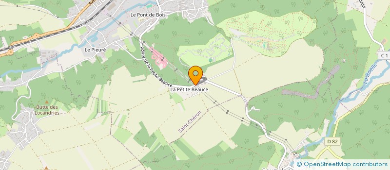 localisation de l'entreprise DEM - POIRAUDEAU INDIVISION  SAINT-CHERON