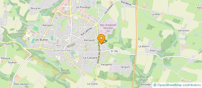 localisation de l'entreprise DEM POSE à QUESTEMBERT