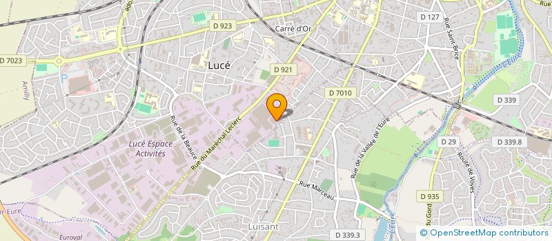 localisation de l'entreprise DEM S AUTOS CHARTRES à LUCE