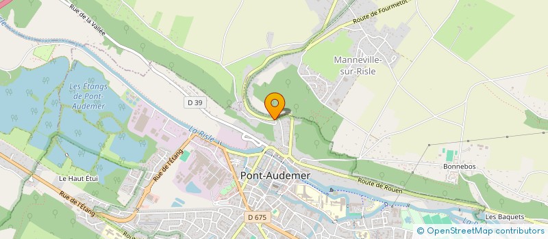 localisation de l'entreprise DEM SERIGRAPHIE  BOURNEVILLE-SAINTE-CROIX