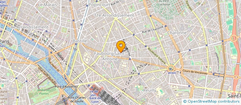 localisation de l'entreprise DEM - TRANSPORTS  PARIS