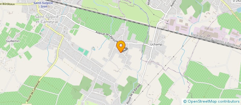 localisation de l'entreprise DEMA  SAINT-SULPICE-ET-CAMEYRAC