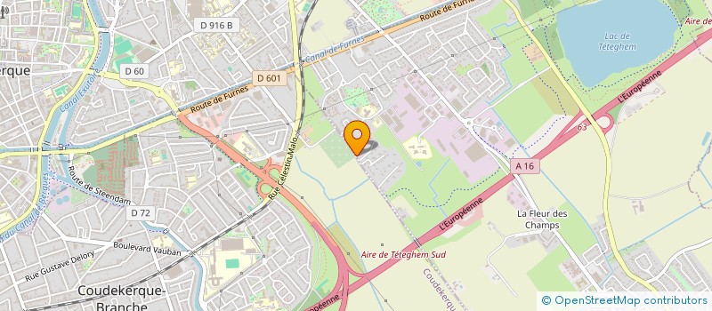 localisation de l'entreprise DEMA  TETEGHEM-COUDEKERQUE-VILLAGE