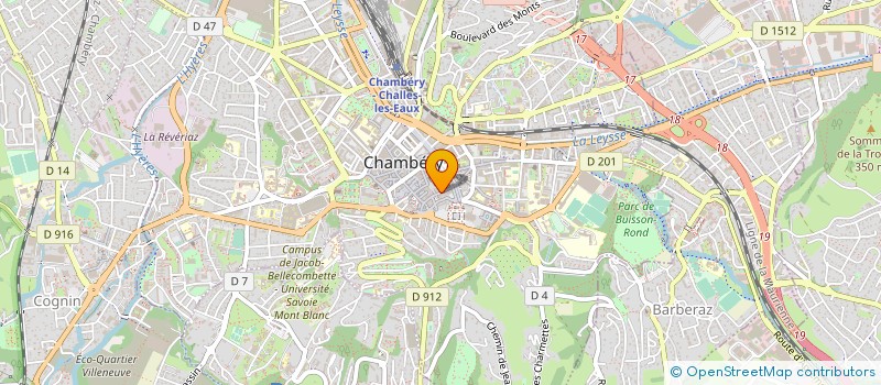 localisation de l'entreprise DEMA DISC à CHAMBERY