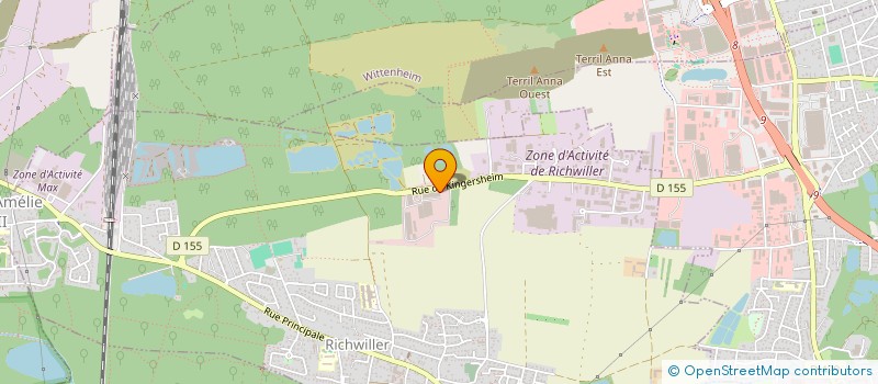 localisation de l'entreprise DEMA PROCESS  RICHWILLER