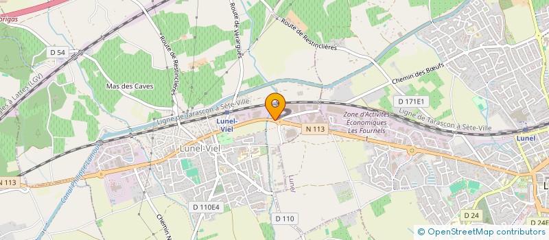 localisation de l'entreprise DEMA STYL à LUNEL-VIEL