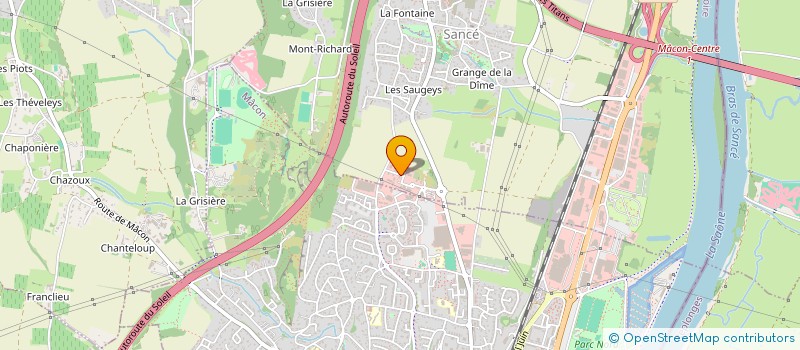 localisation de l'entreprise DEMA THERM à SANCE