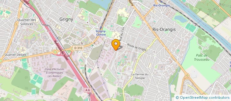 localisation de l'entreprise DEMADIS à RIS-ORANGIS